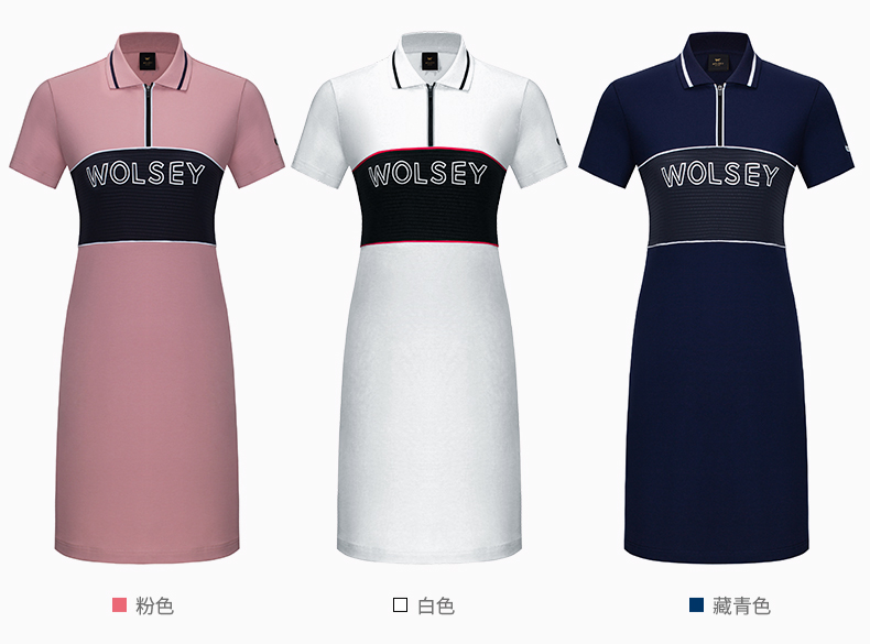英国皇室品牌 Wolsey 女士 中长款高尔夫POLO连衣裙 图13