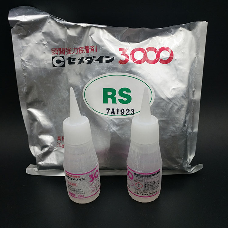 施敏打硬(CEMEDINE)瞬间胶粘剂3000SUPER-K、3000RS、3000瞬干胶