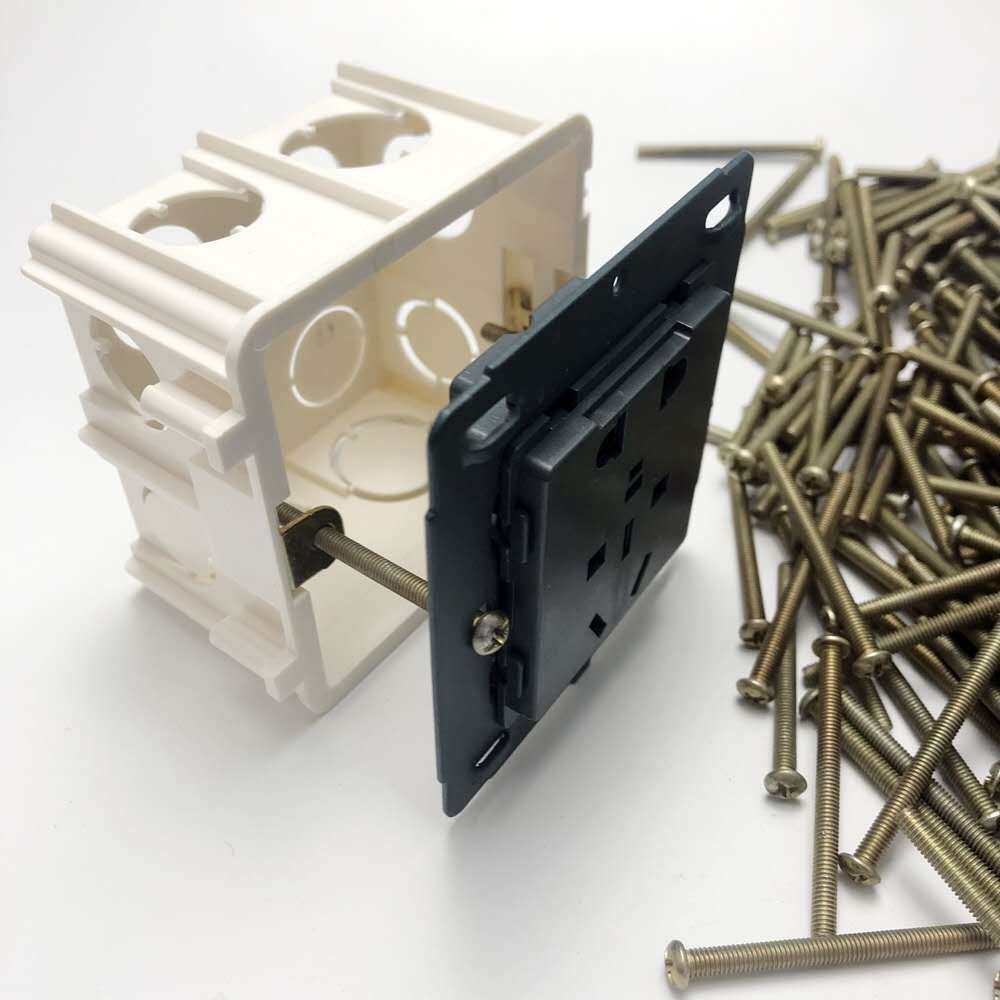 Switch Socket Electrician Panel Handle Mount M4 Round Head 2 5 3 4 5 cm Cm Lengthened