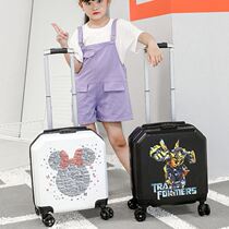 Childrens suitcase boys 2021 new net red face value womens senior sense small crowdDesign raw fashion trends durable