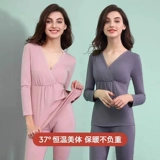 Термобелье, послеродовые штаны для беременных для кормящих грудью, демисезонное утепленное нижнее белье