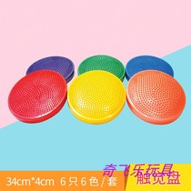 Carlemmy tactile disc nursery school Early teaching children Sensory Equipment Haptic Training Gameplay Disc full combinations