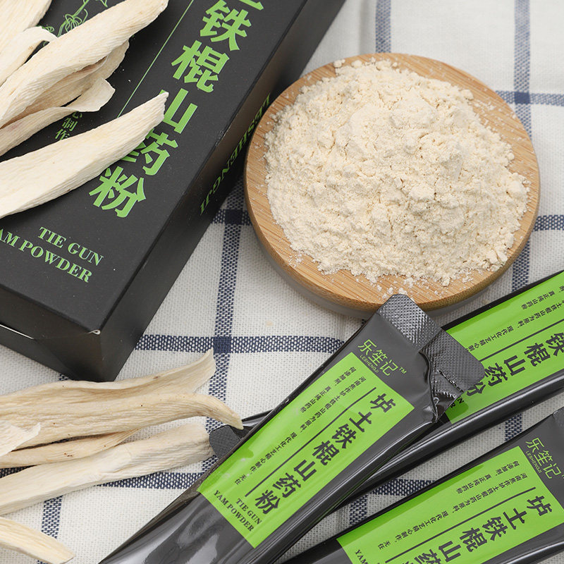 Punch drink cooked Huaishan Mountain Huai Mountain medicinal powder sheet iron stick yam powder Henan Jiao for a dry goods breakfast