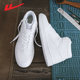 Pull back high-top men's shoes, trendy and versatile aj Air Force No. 1 autumn and winter basketball white sneakers, casual sports shoes