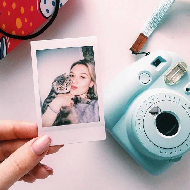Fuji Polaroid giấy phim mini8 / 9/25/90 / 7c nhỏ phim hoạt hình bên trắng giấy một hình ảnh - Phụ kiện máy quay phim fujifilm mini 11