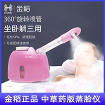 Golden rice facial steamer hydrating instrument spray bottle facial humidifier beauty instrument facial multi-functional moisturizing household