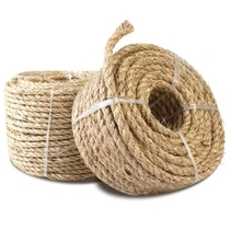 20M 30M Natural Sisal Rope Durable DIY Making Desk Chair Leg