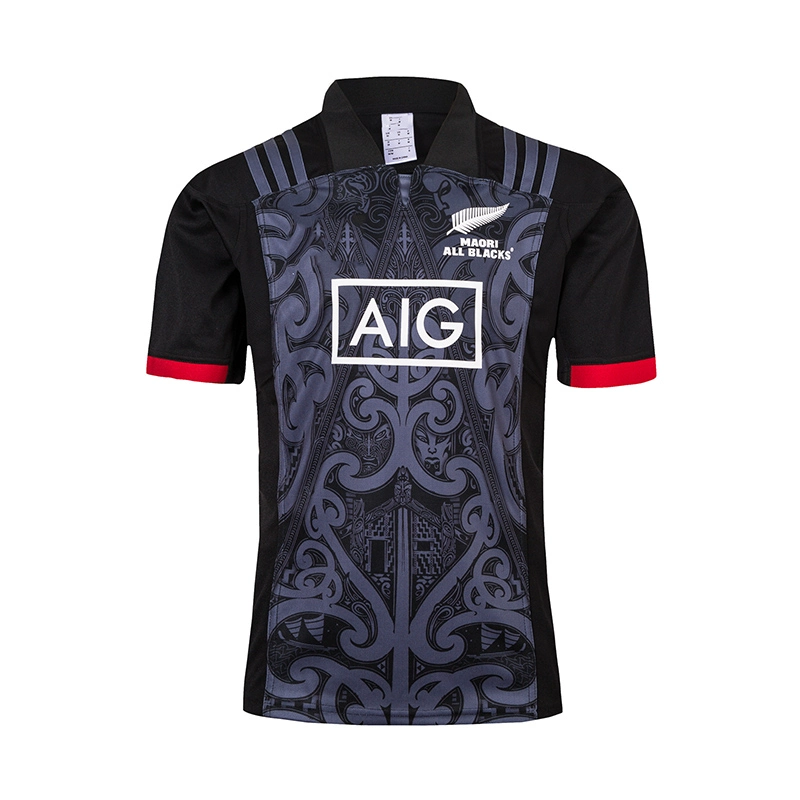 18-19 NRL New Zealand All Blacks bóng bầu dục quần short chơi quần áo váy Maori Tất cả người da đen bóng bầu dục