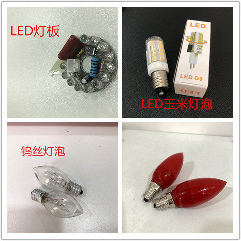Financial God Lights LED Bulb Electric Candle Light Bulb E12 E14