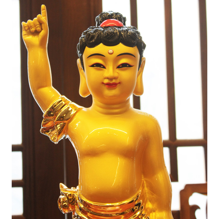 Bau Gold Bath Buddha Statue Pure Bronze Buddha's Birthday Pendulum Bath Buddha Taiko Shower like Sakyamuni Buddha statue of Buddha Baths of Buddha