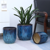 The large diameter of the flower pot more than 30 butterfly orchid specially multi - meat cm tree large deep orange red palm potted in 2021