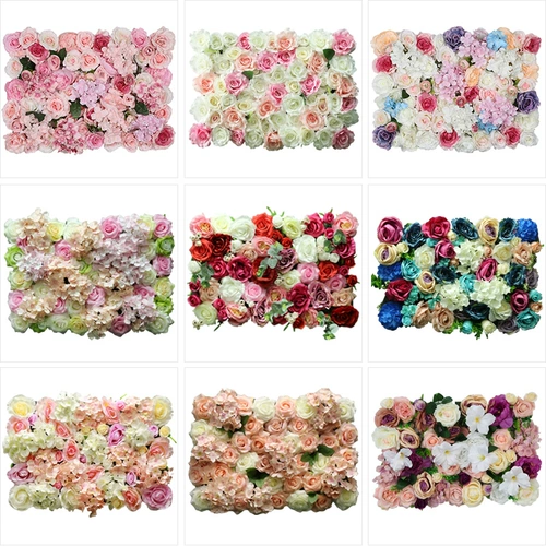 Симуляция цветочной стены Фоны Стена Украшение