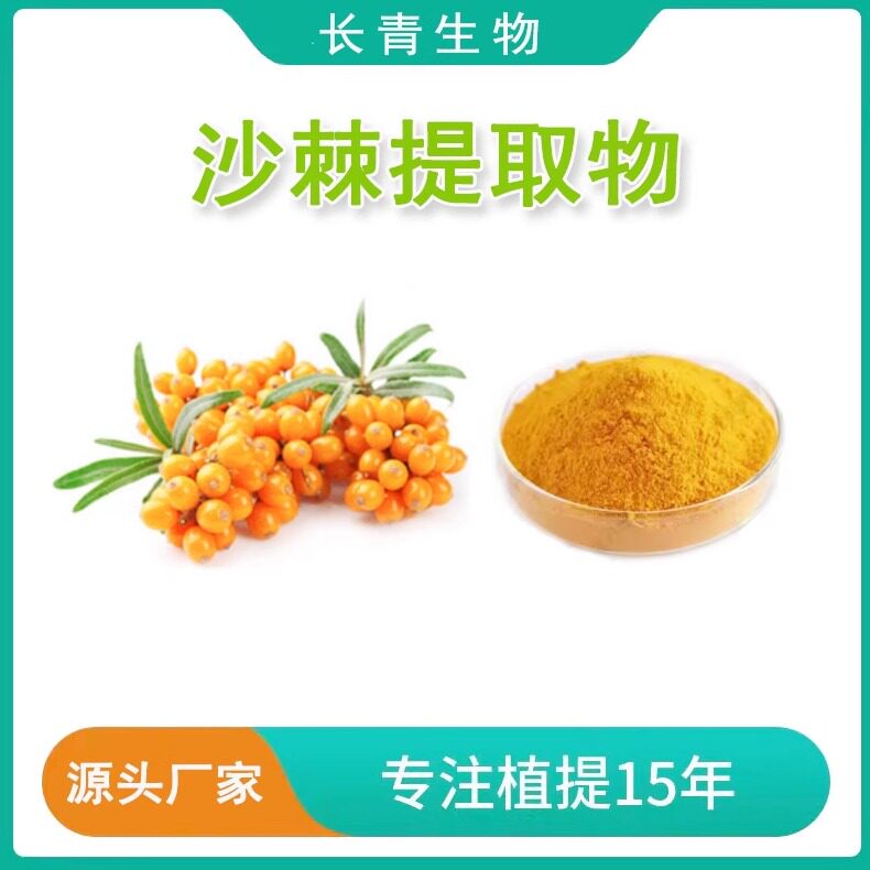 沙棘提取物 速溶沙棘粉沙棘多糖 沙棘提取物黄酮30%源头工厂包邮