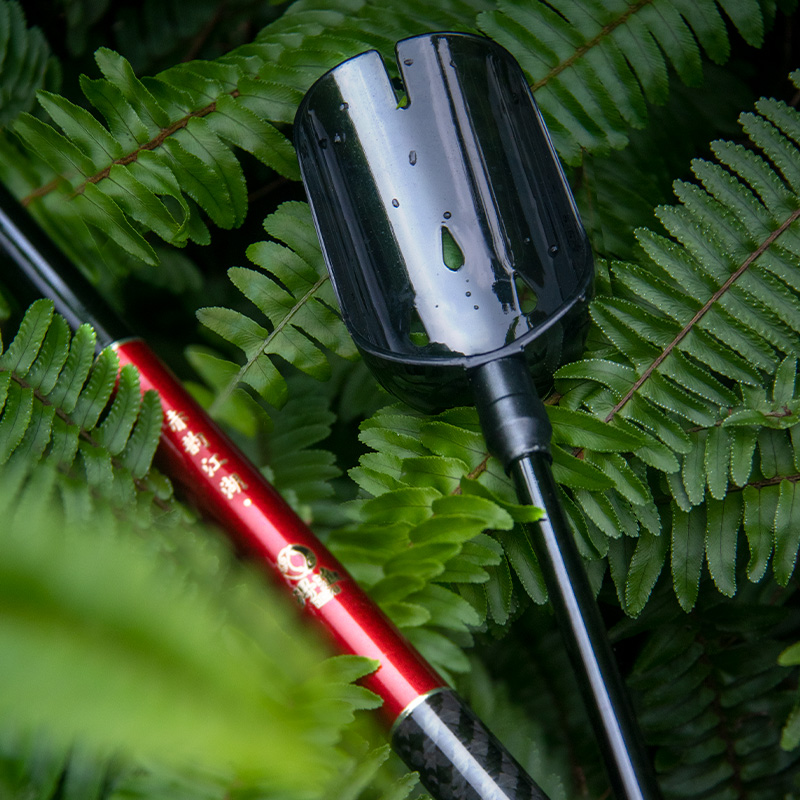 de yu play wo shao tan su gan shot point spread bait the innumerable items cast bait spoon feeding spoon Rod play nest artifact