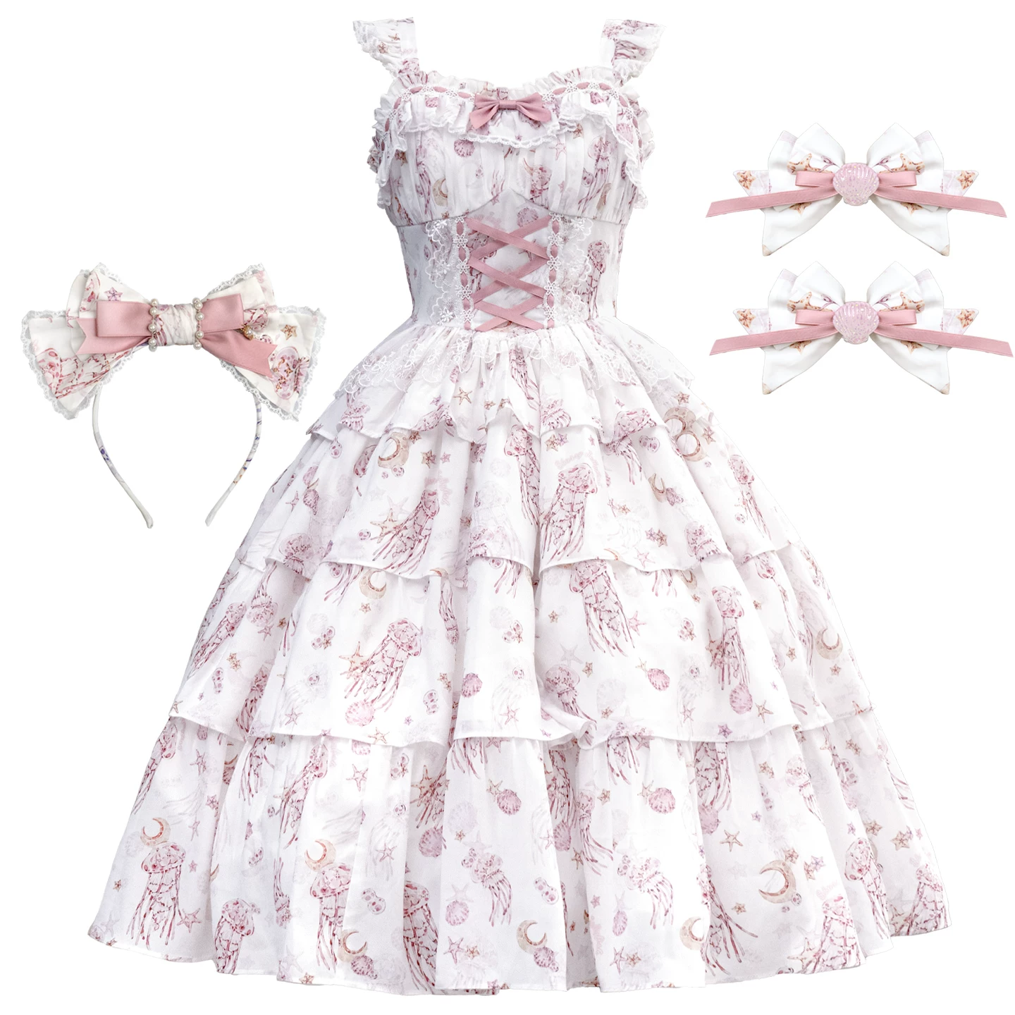 Искреннее милое платье, (Physicals), стиль Лолита, Lolita Jsk, Lolita OP