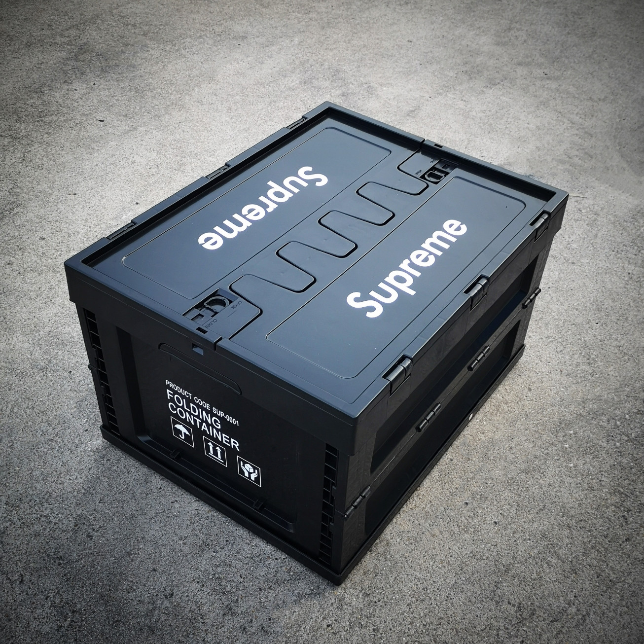 suprem folding box tide brand car storage box car trunk storage box outdoor plastic box Japanese plastic box