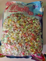 Liu Yi Liu Colorful Colorful Carrier Candy Mixed Fruit Taste Creative Snacks Colorful Hard Sugar Dormitory Snacks and Stocks