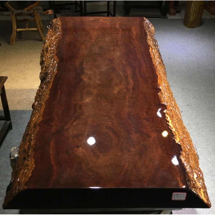 Size: 166-80-10 ebony wood log tea table tea table desk big class table