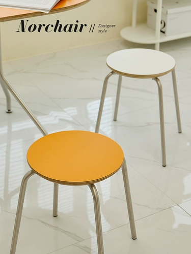 Norchair Medieval Green Dwarf Небольшая домохозяйственная гостиная дверь для смены обувного табурета Nordic Designer Stool