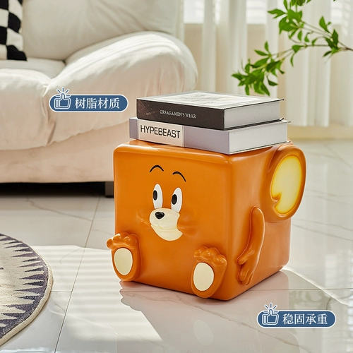 NORCHAIR Том и Джерри мультфильм креативный низкий табурет для дома милый орнамент простой дизайнерский маленький табурет