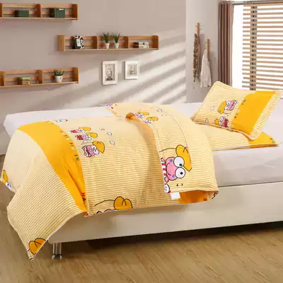 Children's quilt Kindergarten quilt winter quilt four seasons universal pure cotton baby quilt core quilt autumn and winter spring and autumn quilt three-piece set