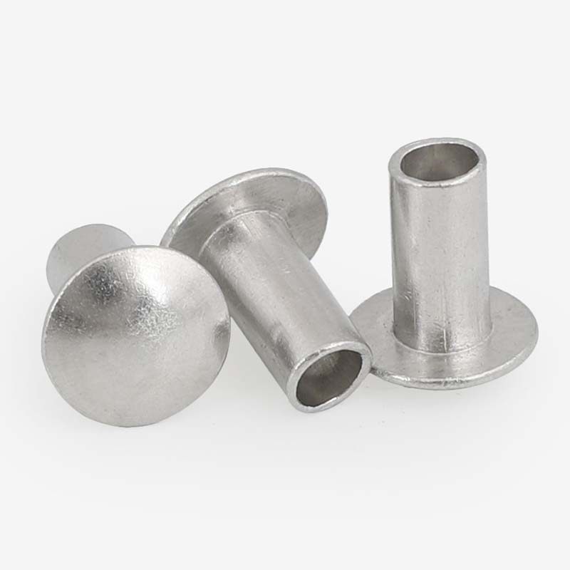 M2.5M3M4M5M6 Aluminum Rivet Large Flat Head Mid-Air Rivet Aluminum GB873 Semi-round Head Rivet Rivet Rivet Nail