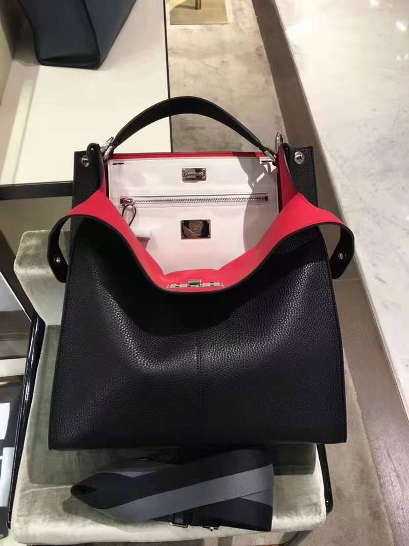 Style 4Domestic purchasing agent quality goods Cofandi Litchi peel peekaboo kitten Little monster Bucket bag One shoulder Messenger Female bag