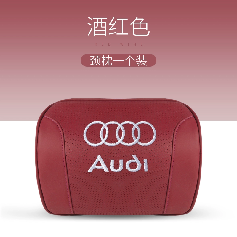 Gối tựa đầu ô tô Audi A3/A4L/A5/A6L/Q2L/Q3/Q5/Q7 Gối tựa đầu ô tô Memory Foam Gối cổ thắt lưng ô tô gối tựa lưng ô tô 