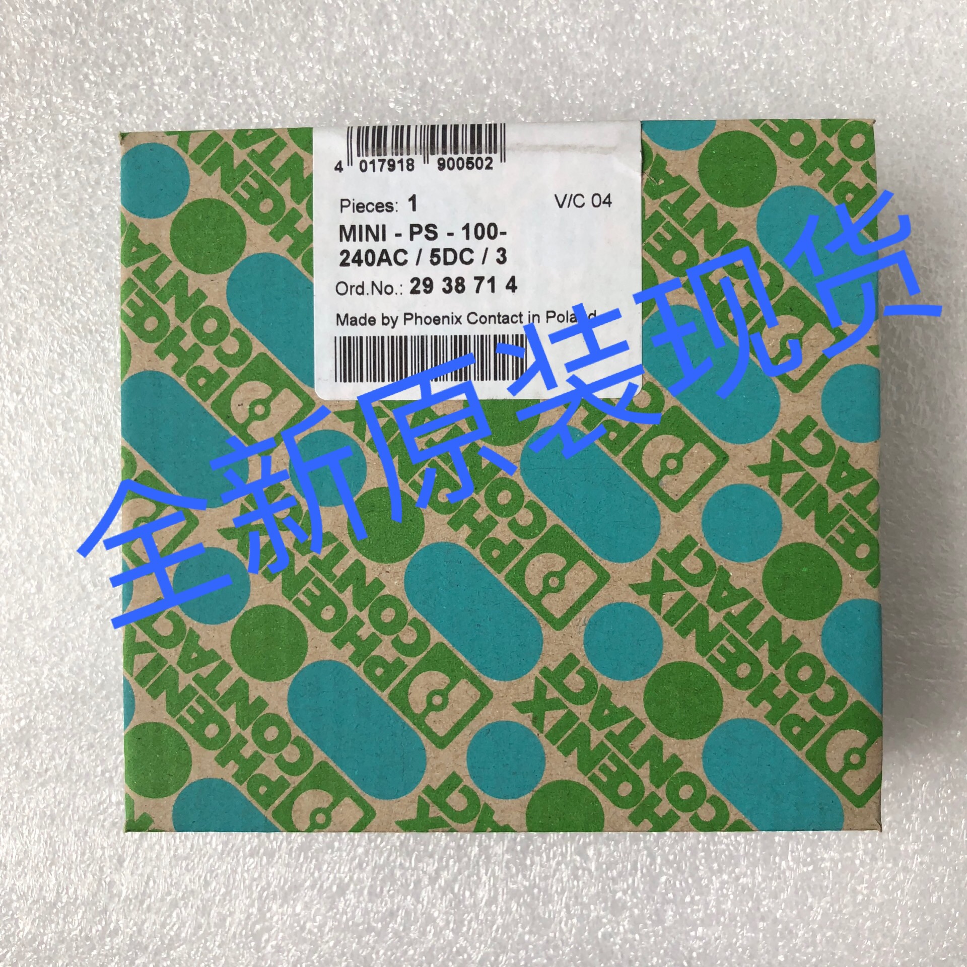 MINI-PS-100-240AC 5DC 3 Phoenix Phoenix2938714 Brand New Original In Stock