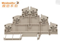 ZDLD 2 5-2N Weidmüller three-layer 2 5 square spring terminal spring terminal 1782300000