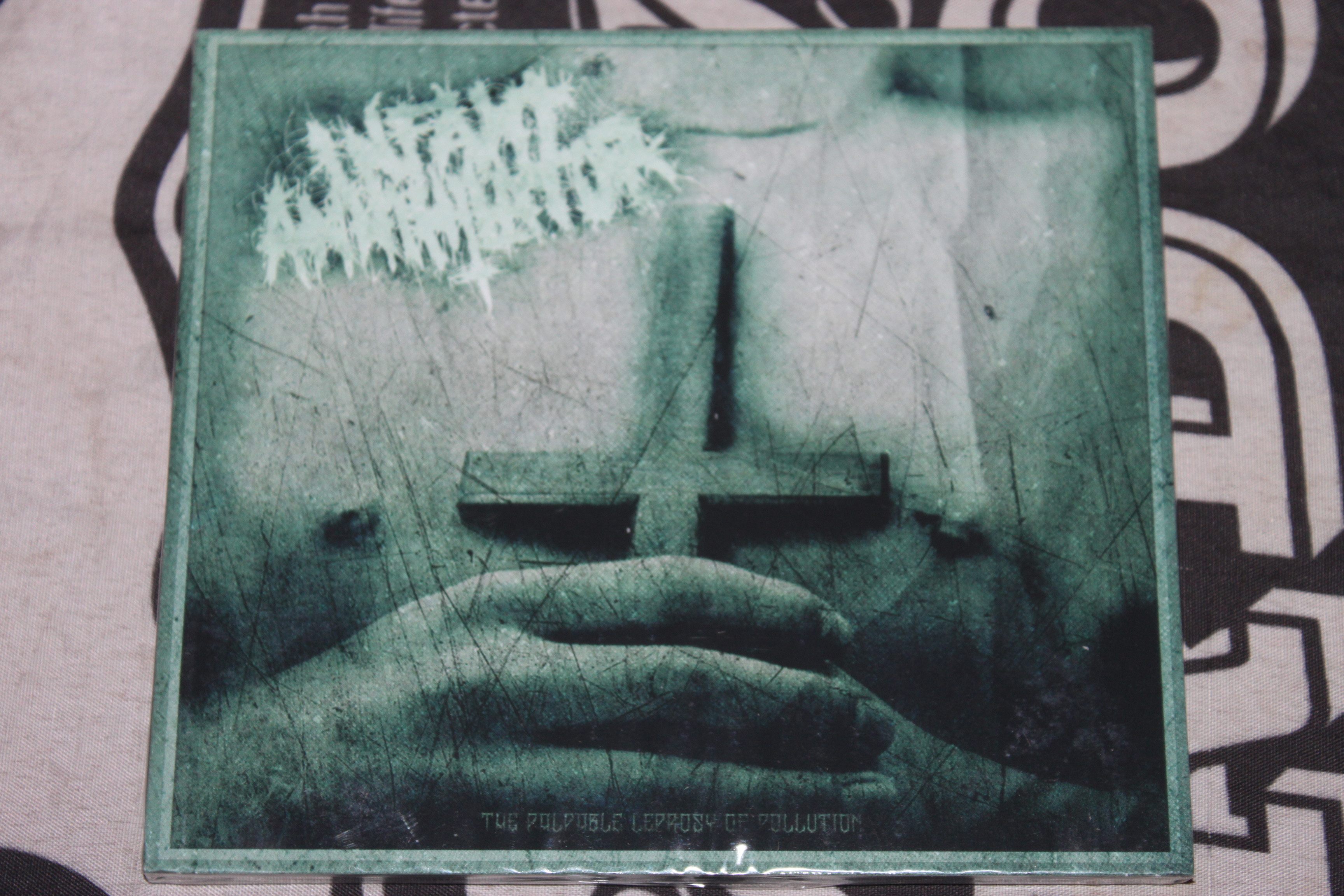 Совершенно новый диск с ядерным альбомом spot INFANT ANNIHILATOR-Ощутимая проказа Жестоких мертвецов
