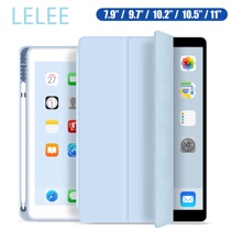 Case for 2018 2019 2020 iPad Smart Cover with Pencil Holder