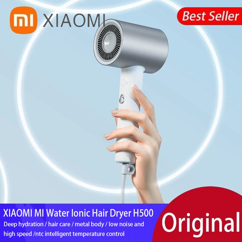 1800W XIAOMI Water Ion Hair Dryer H500 Nanoe Anion HairDryer