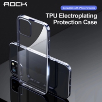 ROCK Plating Case fr iPhone 12 Pro Max Mini TPU Rubber Cover
