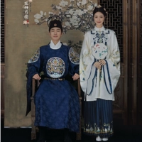 Реквизит для фотографии для влюбленных, ретро ханьфу, свадебное платье, китайский стиль