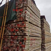 Chongqing construction site second-hand wooden square sleepers square wood machinery equipment logistics pad bottom square strips of old wood 10*10