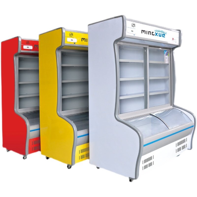 A la carte cabinet commercial spicy hot display cabinet fruit fresh cabinet barbecue restaurant kitchen refrigeration freezer vertical freezer
