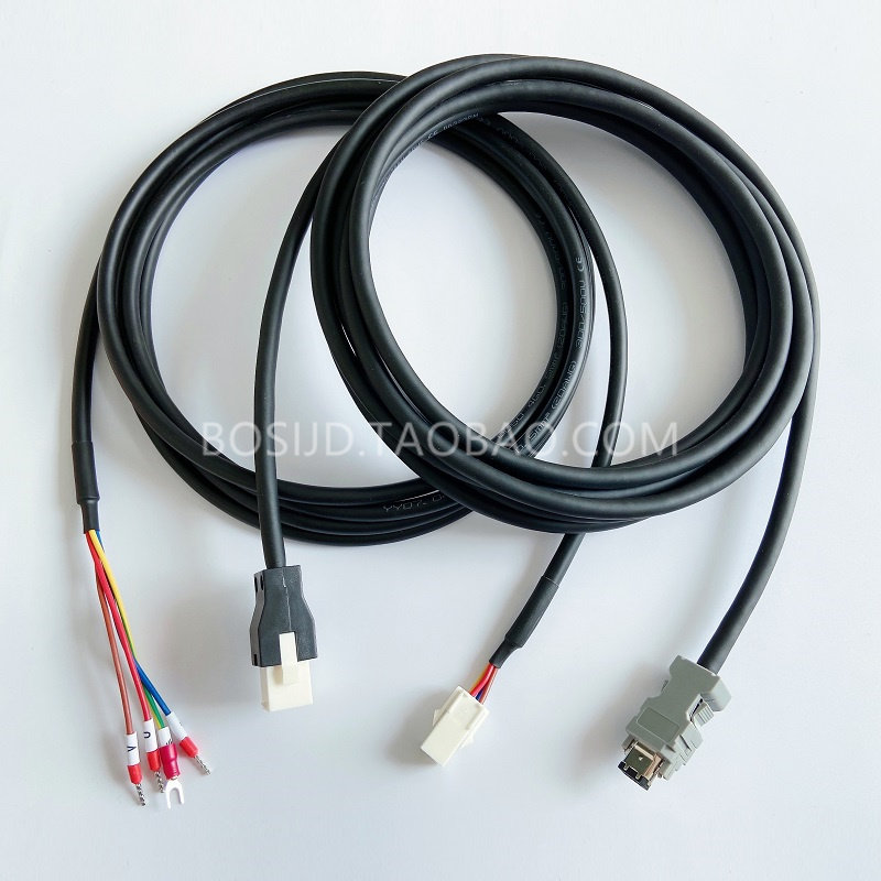 Panasonic A5 A6 servo motor X6 encoder connecting line MFECA0030EAM 50EED power cable