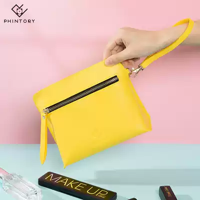 phintory coin wallet walking clutch bag mobile phone simple portable premium small bag makeup makeup bag