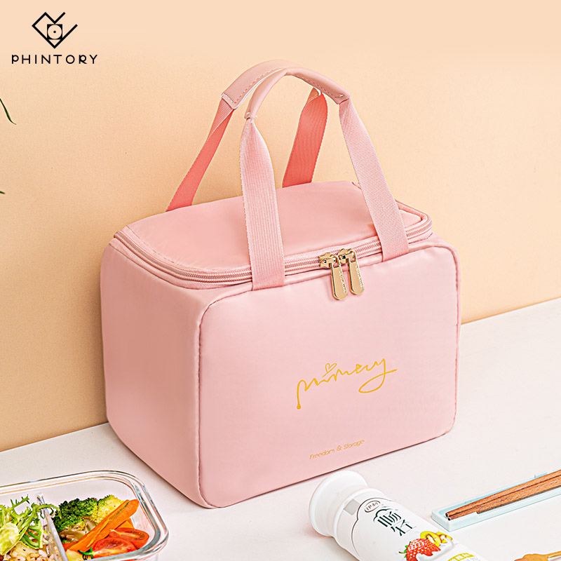 Lunch box bag hand insulation bag thick aluminum foil bento bag bag office workers bring rice bags student meal bags