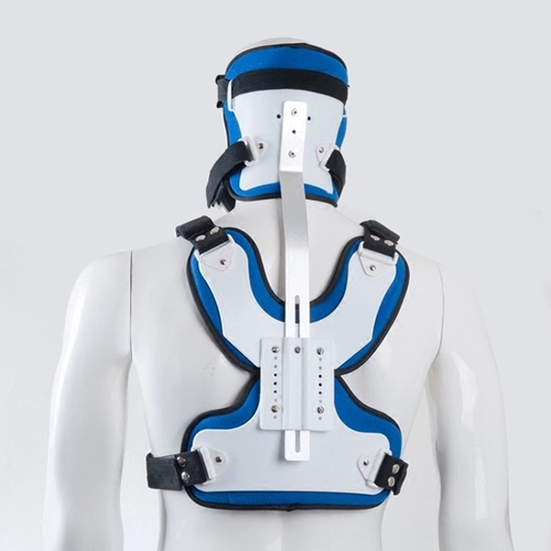 Может развернуться и закрепить поддержку шеи после восстановления перелома