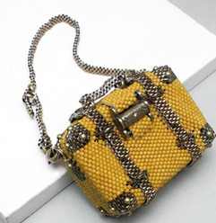 DIY handmade beaded drawings electronic drawings cute package WJ007 Japanese walking chart