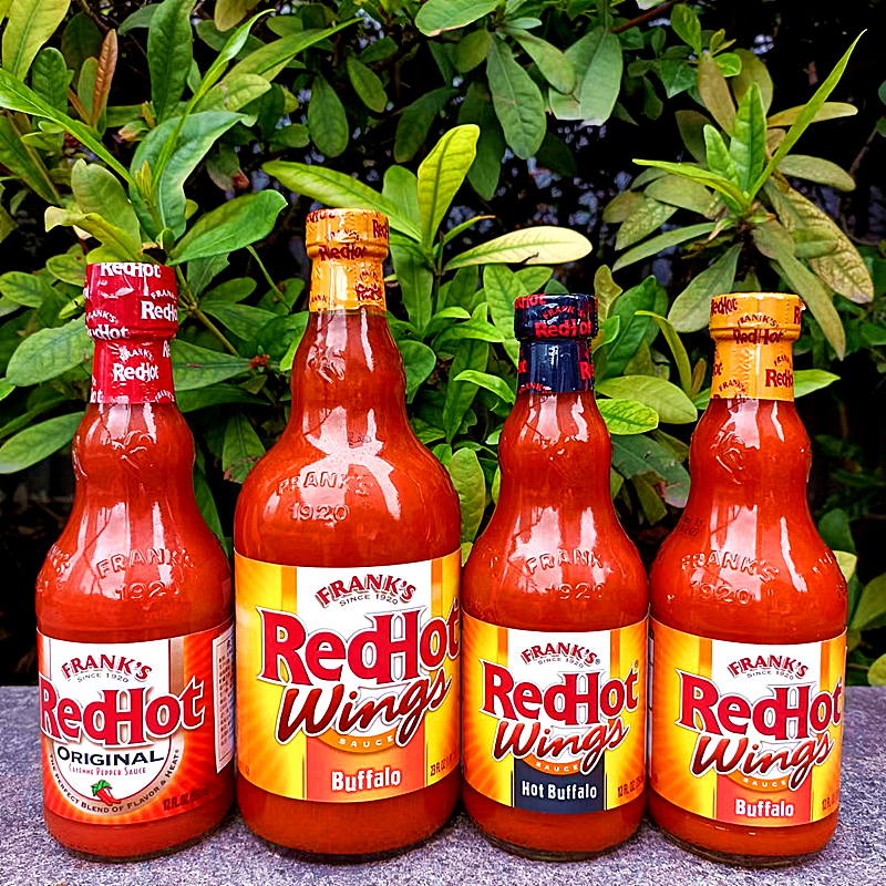 American Franks chilli sauce seasoned sauce Franks Redhot Chili Sauce Buffalo