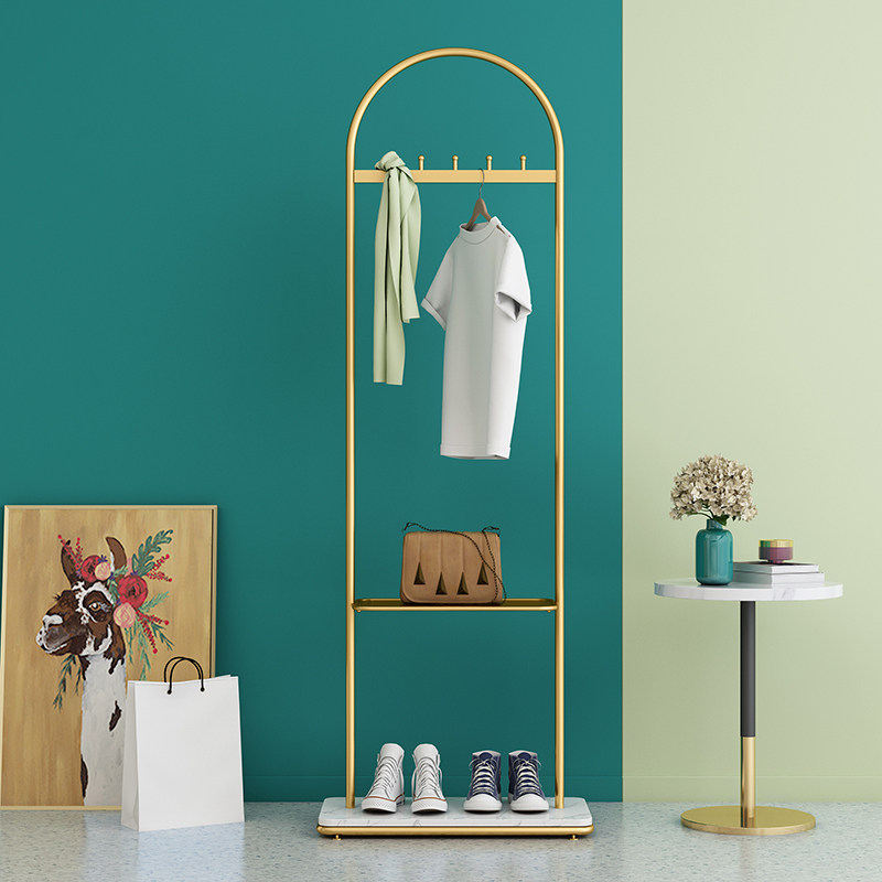 Nordic Cloister Holder Landing Brief Modern Bedroom Creative Personality Iron Art Metal Ins Xuan Living Room Hanging Clothes Hanger