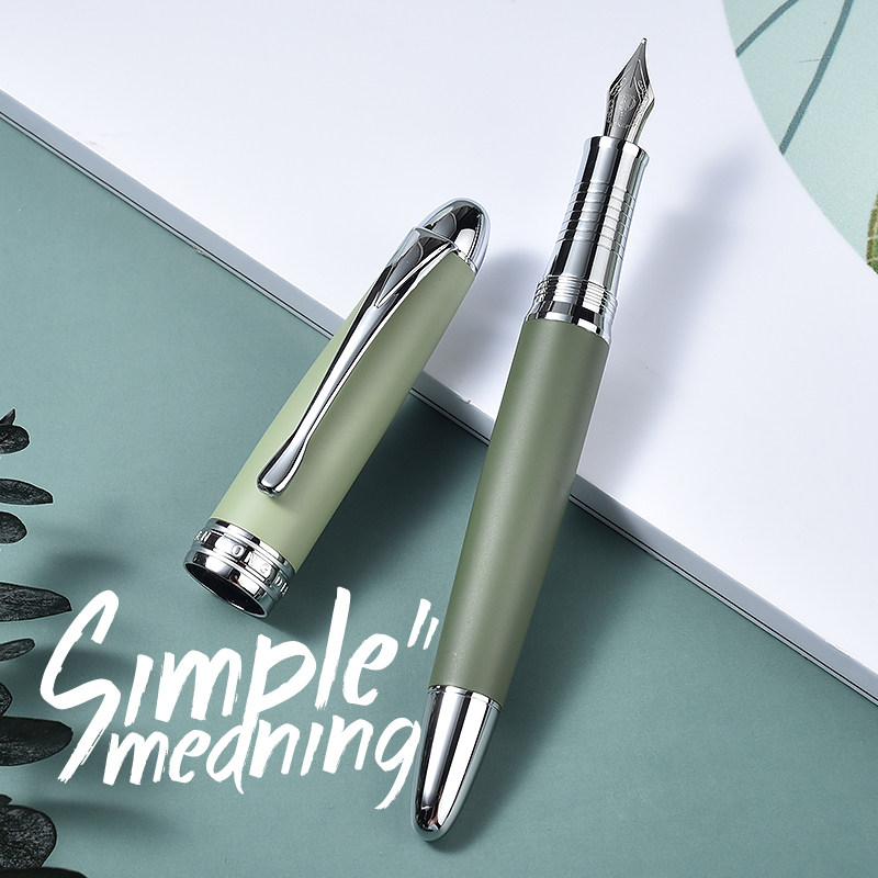 Hong Dian Morandi pen writing practice students special brush literature and art retro male and female students gift gift high-grade pen ink 5019 Nordic style custom lettering gift box can be an ink bag