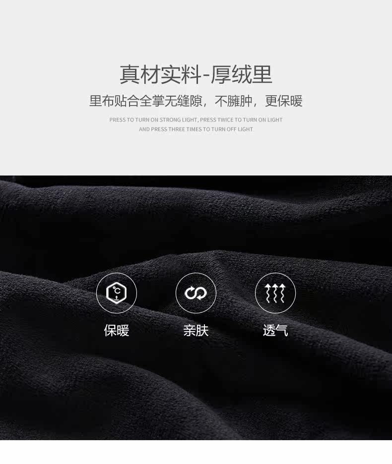 Перчатки 雪豪真皮手套女士羊皮触屏秋冬季毛球保暖加绒加厚骑行开车手套 Snow HO