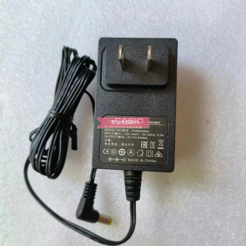 Casio Ctk498 Ctk496 Ctk500 Ctk501 Electronic Keyboard 9V0.85A Power Adapter