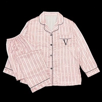 Yx-8271-розовая полоса письма V-