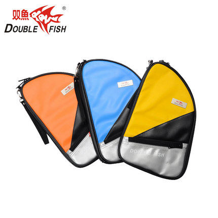 Double fish R type table tennis racket bagged table tennis training bag sports bag ping-pong shooting cover ping-pong bag table tennis bag