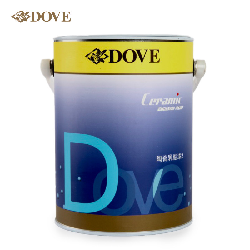 Pigeon paint ceramic latex paint 2 generation waterproof wall paint (living room bedroom balcony) coating kitchen and defense mildew